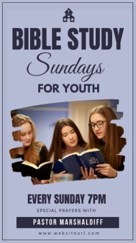 Bible study,church, christmas Historia de Instagram template