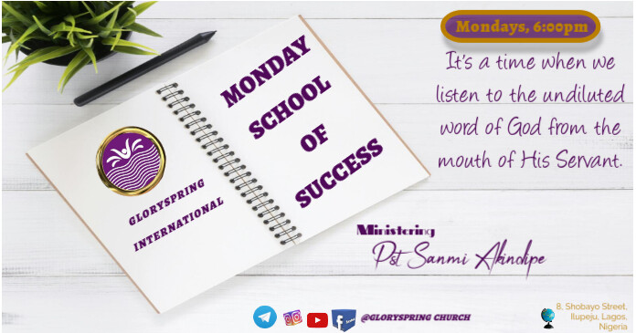 bible study advert Template | PosterMyWall