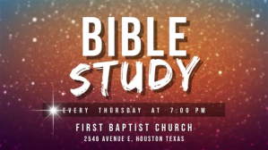 Bible study at church Digitalanzeige (16:9) template
