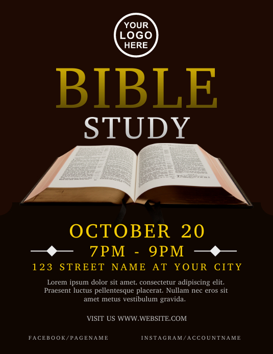 bible-study-church-flyer-template-postermywall