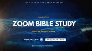 bible study classes Ecrã digital (16:9) template