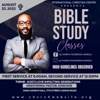 bible study classes Instagram Post template