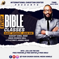 bible study classes Template | PosterMyWall