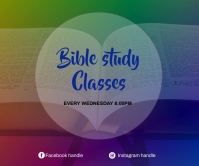 bible study classes Template | PosterMyWall