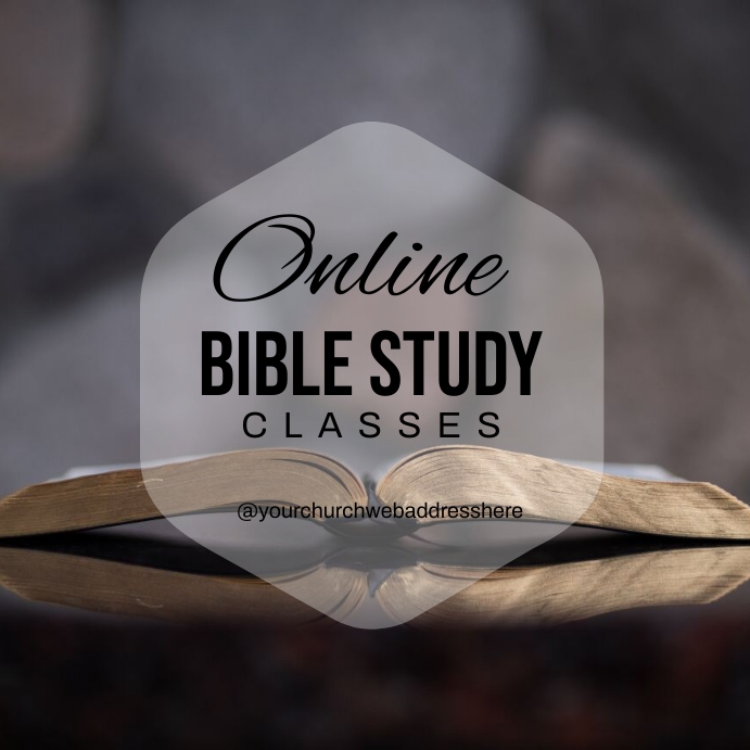 bible study classes Template | PosterMyWall