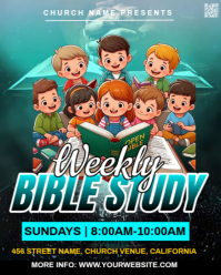 Bible study Instagram Portrait template
