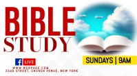 bible study งานนำเสนอ Presentation (16:9) template