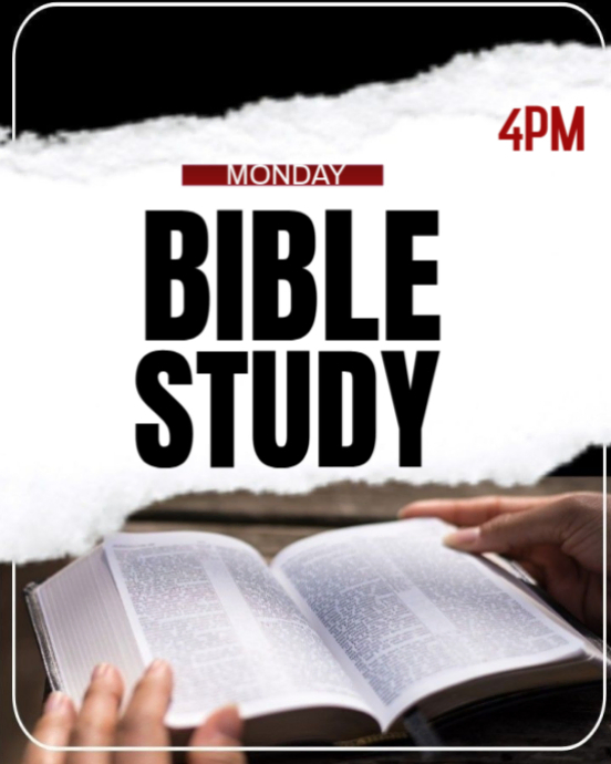 BIBLE STUDY Instagram Portrait template