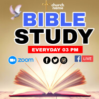 bible study Instagram Post template