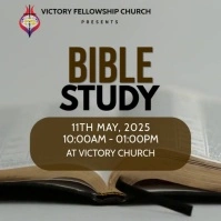 Bible Study Instagram Post template