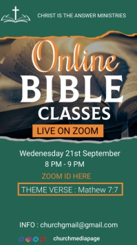 Bible Study Digital Display (9:16) template