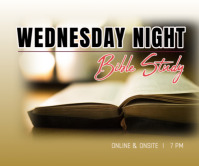 Bible Study Rettangolo grande template