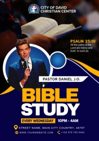 bible study A5 template