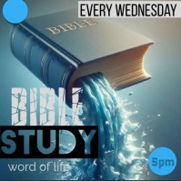 Bible study Square (1:1) template