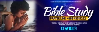 Bible study Banner 2 × 6 template