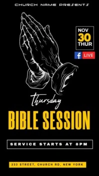 bible study Instagram Story template