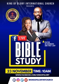 Bible study A5 template