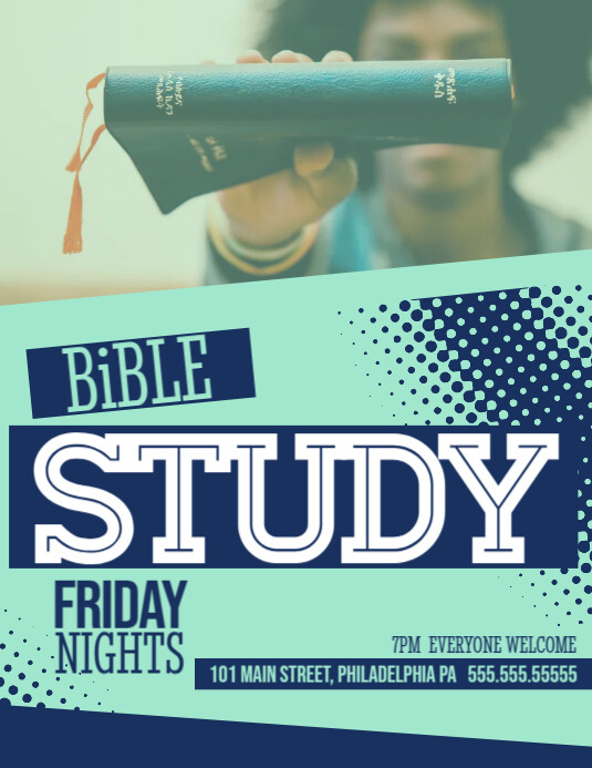 Pastor Study Signs Customize Bible Study Yard Sign Templates | PosterMyWall