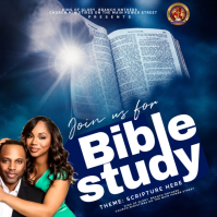 Bible Study Сообщение Instagram template