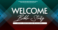 Turquoise Bible Study Event Facebook Shared Image Template
