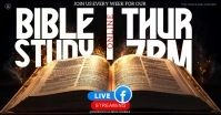 Bible Study Facebook Shared Image design temp template