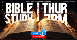 Черный Bible Study Event Facebook Shared Image Template
