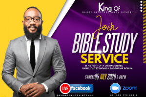 BIBLE STUDY FLYER Etykieta template
