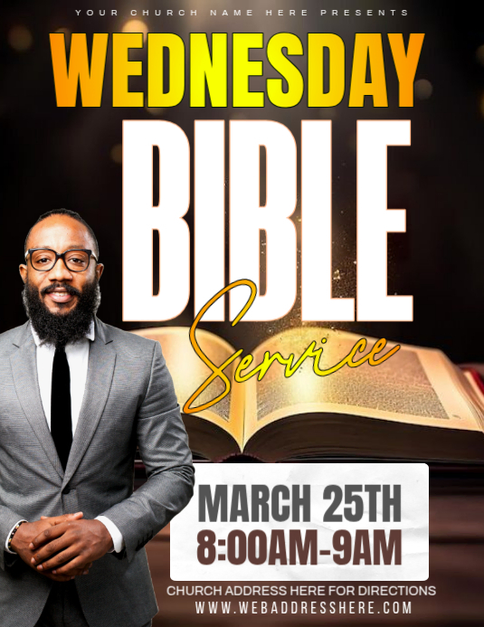 Bible study flyer-Vorlage | PosterMyWall