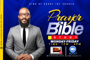 BIBLE STUDY FLYER Rótulo template