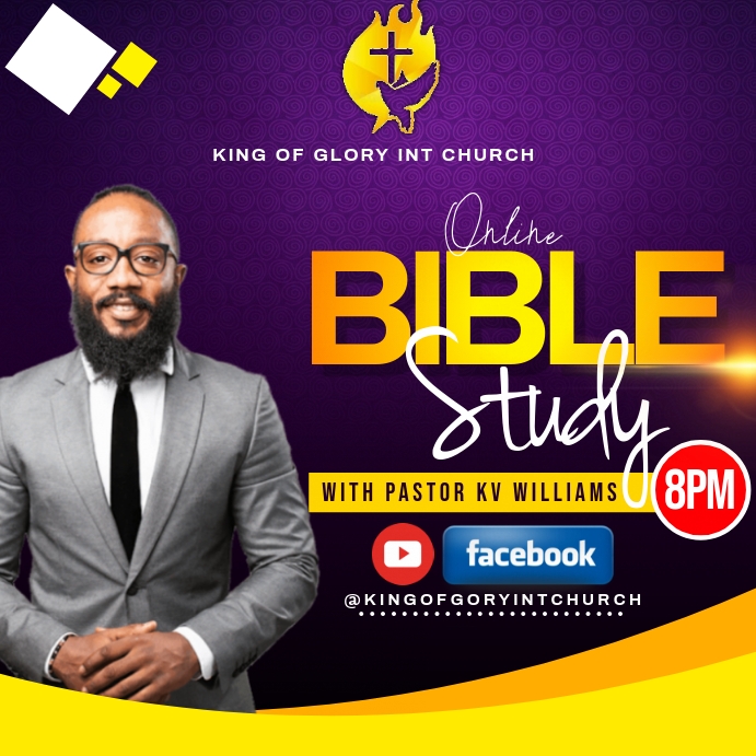 Bible Study Flyer Template Free