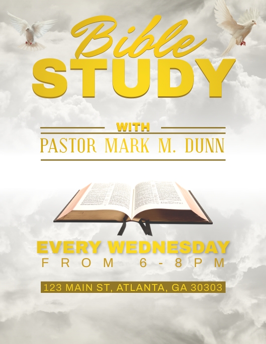 Youth Bible Study Flyer Youth Bible Study Flyer