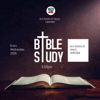 Bible Study  Instagram Post template