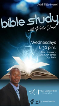 Bible Study light of the Word Weekly Instagram Story template