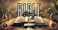 bible study online Facebook Shared Image template