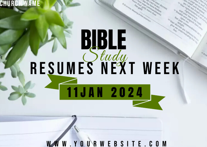 bible study poster Template | PosterMyWall