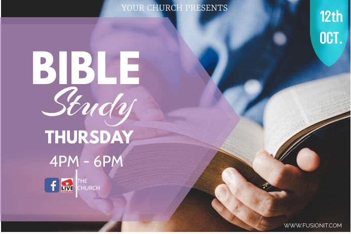 Bible Study Social Media Posts Template | PosterMyWall