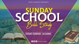 bible study Template Digitalt display (16:9)