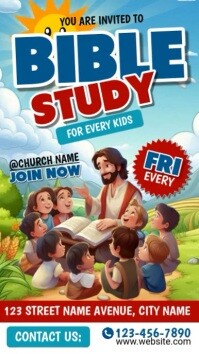 Bible Study Template รีลบน Instagram