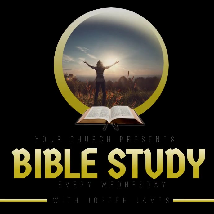 Copy of Bible Study Video Ad | PosterMyWall