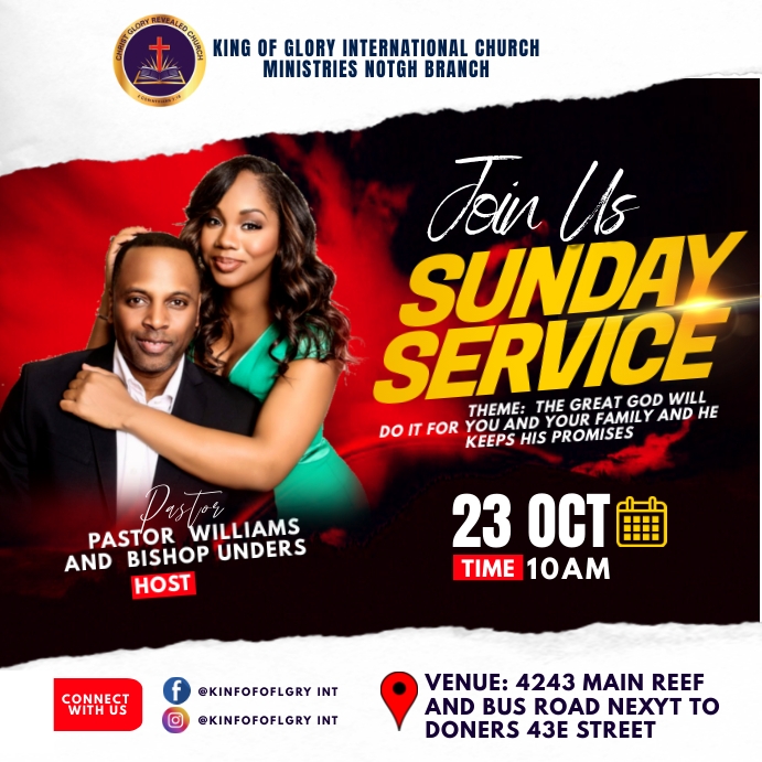 bible study WORSHIP FLYER (11) Instagram Plasing template