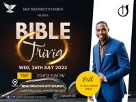 BIBLE TRIVIA POSTER Presentation template