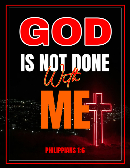 God Advertisement Examples Religious Inspiration Flyers Template | PosterMyWall