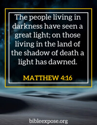 Bible Verse Ad Template Volantino (US Letter)