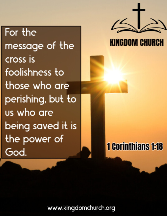 God Advertisement Examples Copy of Bible Verse Ad Template | PosterMyWall