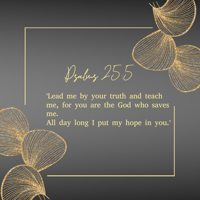 Modèle Bible Verse Facebook Post Instagram Post | PosterMyWall