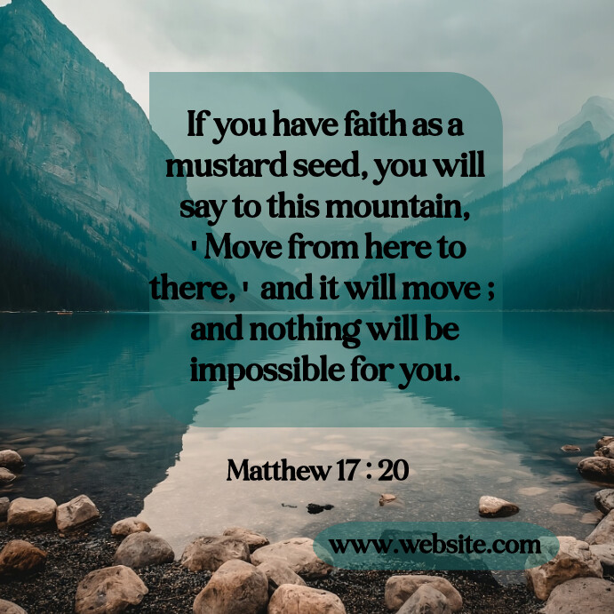 Copy of Bible Verse Instagram Post | PosterMyWall