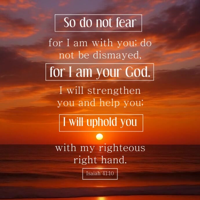 Square Scripture Graphics bible verse of the day square design template Modelo | PosterMyWall
