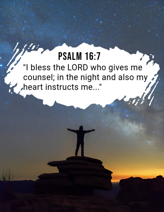 Copy of Bible Verse poster ad design | PosterMyWall