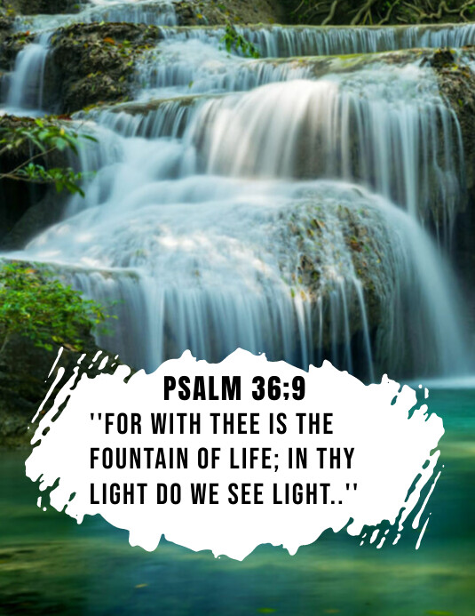 Bible verse poster Template | PosterMyWall