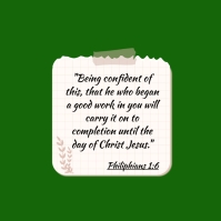 Verse of The Day Template | PosterMyWall
